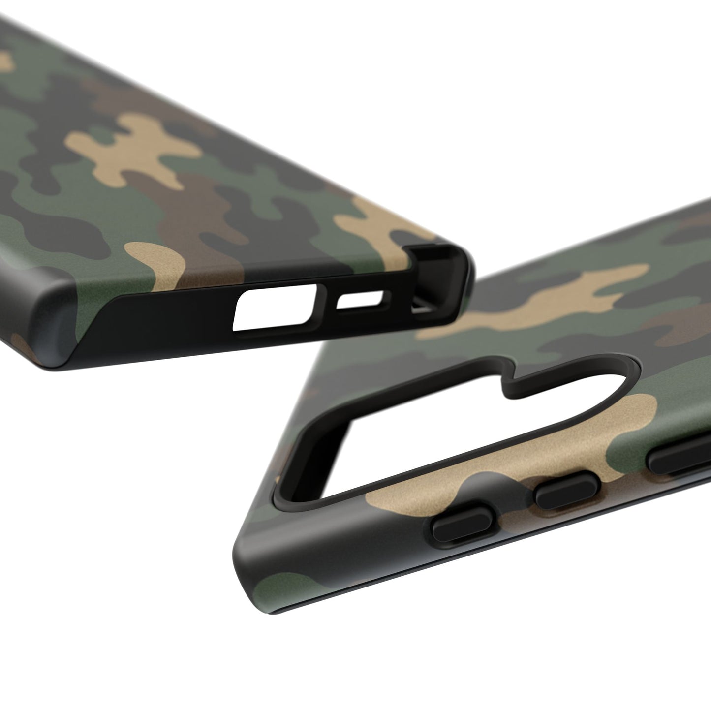 Camouflage Phone Case, Tough Cases, Military Style, Unique Phone Accessories, Gift for Him, Durable Phone Cover - TRV