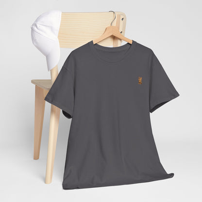 Brown kitten graphic T-shirt for cat lovers, featuring a cute cat design on a comfortable Printify T-shirt.