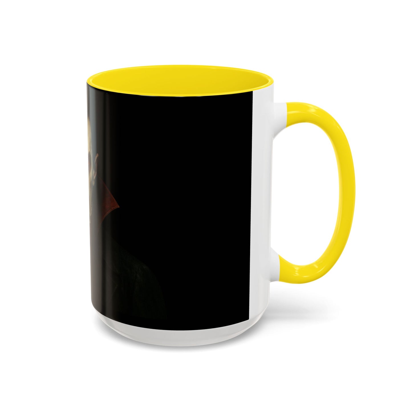 Gothic Dracula Vampire Accent Coffee Mug | Spooky Halloween Gift, Unique Home Decor, Collector's Mug, Coffee Lover's Gift - TRV