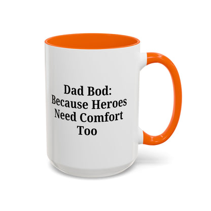 Dad Bod Coffee Mug - Perfect Gift for Fathers, Comfort Mug, Dad Humor, Father's Day Gift, Coffee Lovers - TRV