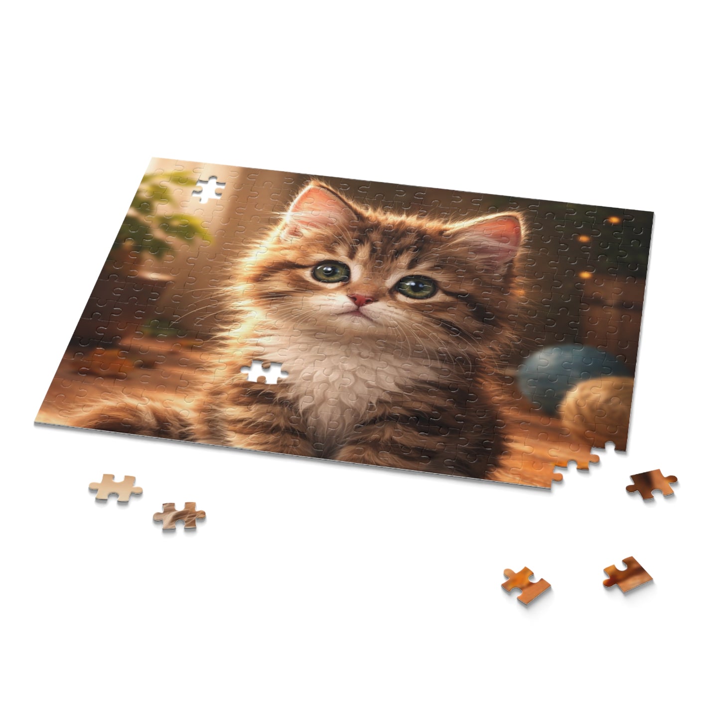 Adorable Tabby Kitten Puzzle