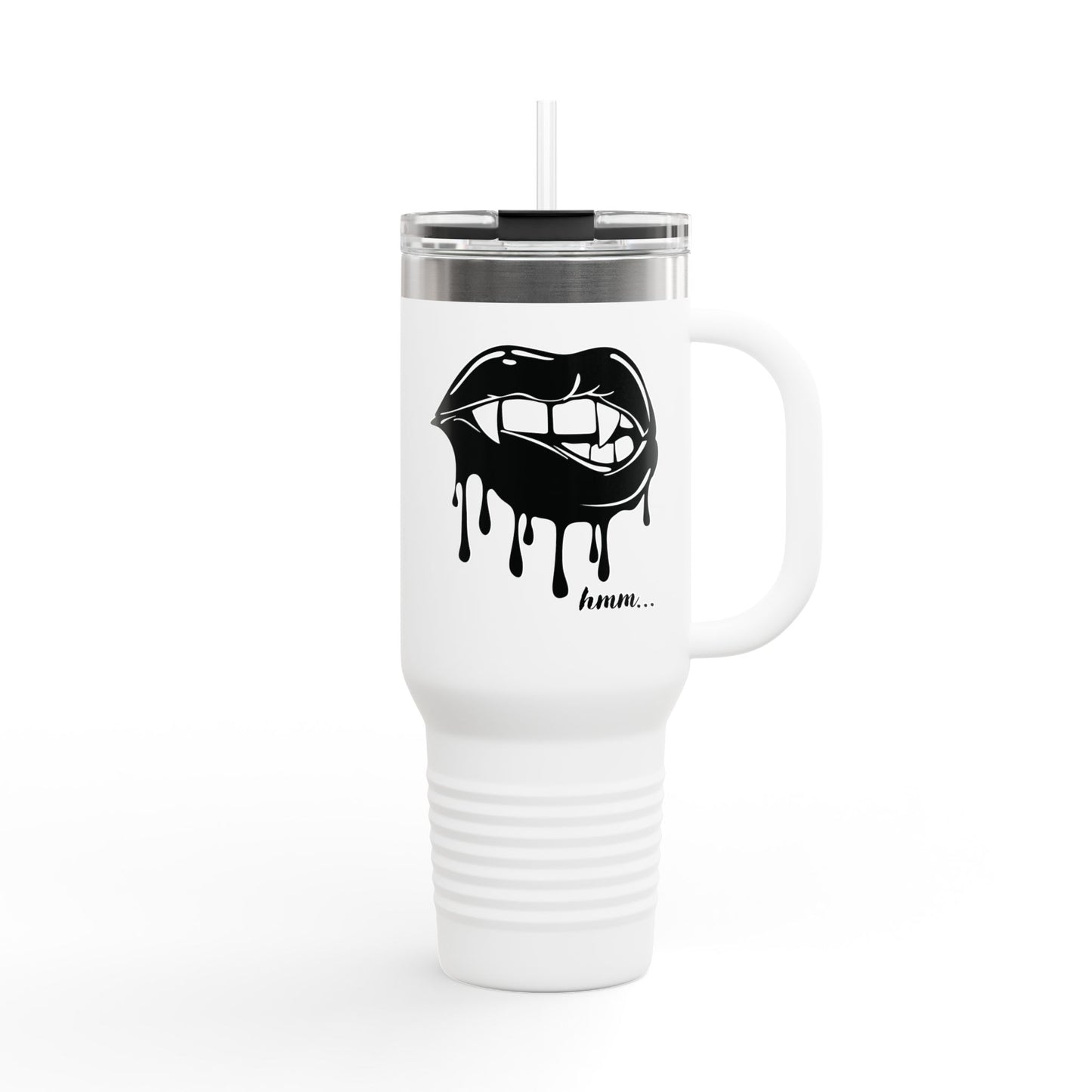 Stylish Insulated Travel Mug - 40oz with Edgy Design for Coffee Lovers