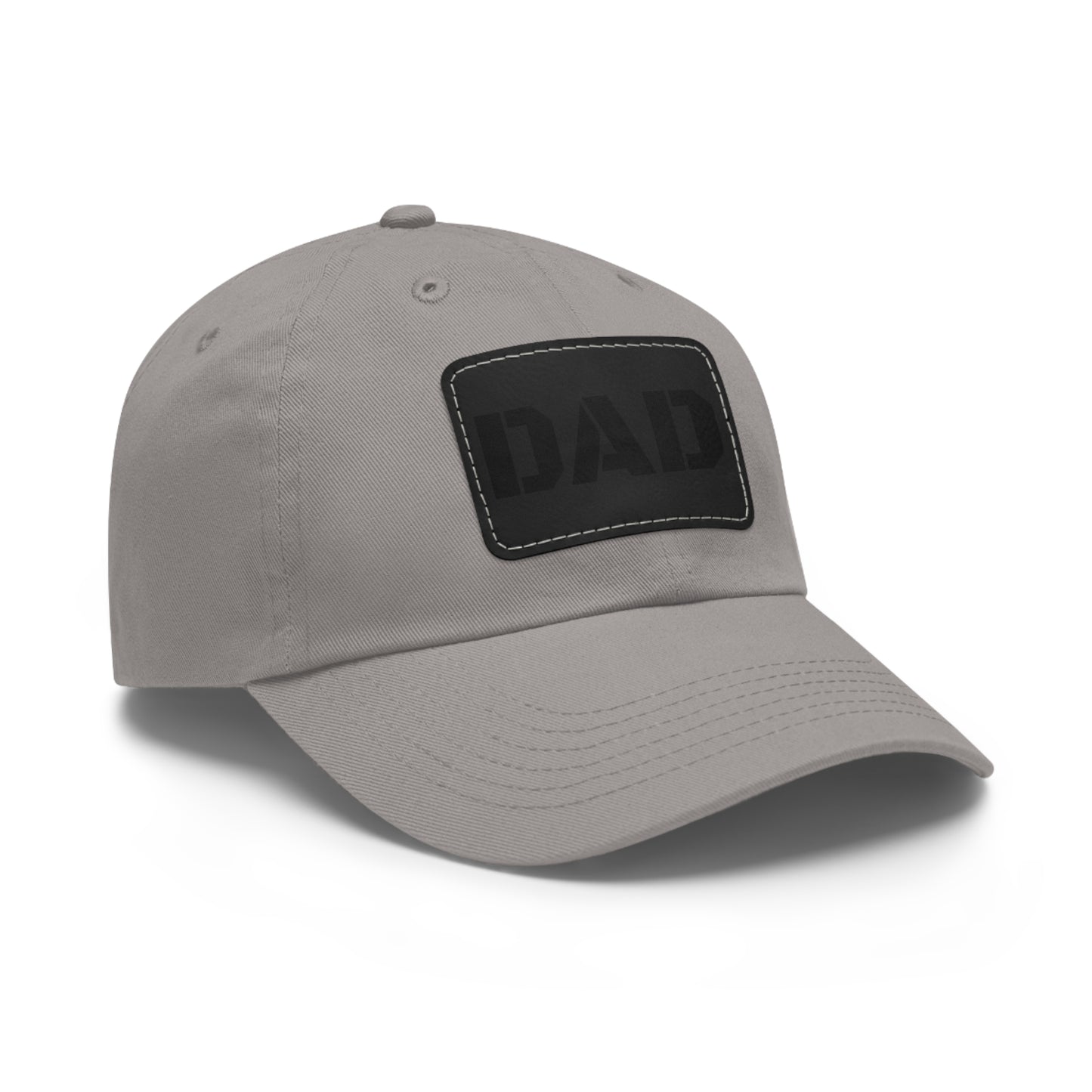 Stylish Dad Hat with Leather Patch | Perfect Gift for Fathers Day, Casual Wear, Dad's Birthday, Outdoor Activities