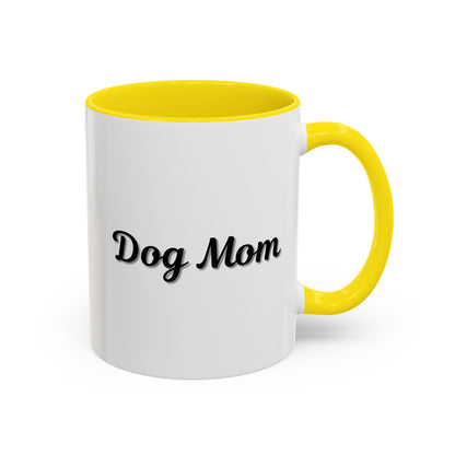 Dog Mom Accent Coffee Mug - Perfect Gift for Pet Lovers