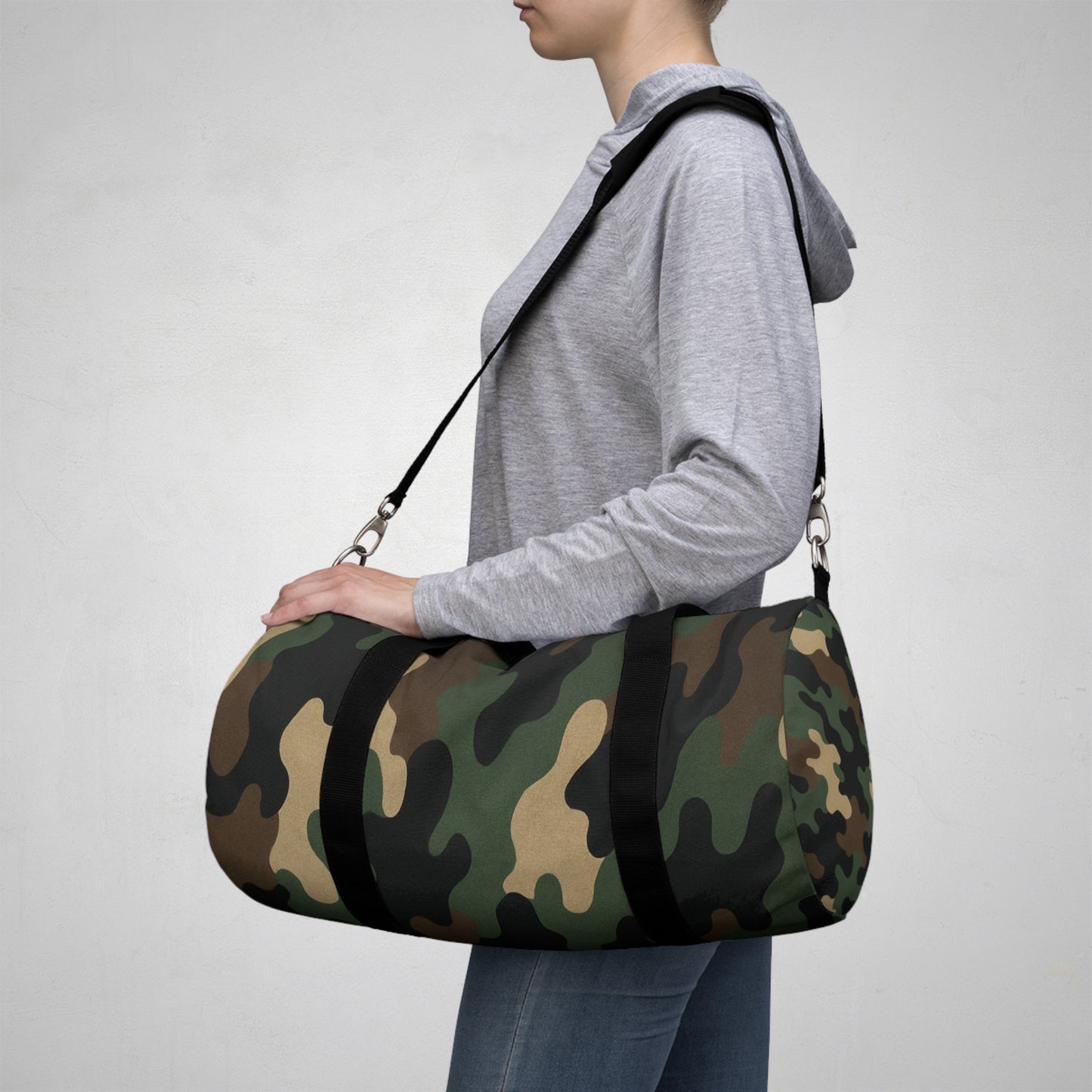 Camouflage Duffel Bag | Adventure Gear, Gym Bag, Travel Bag, Weekend Bag, Stylish Tote