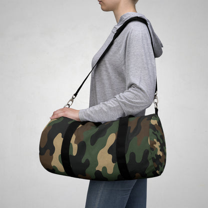 Camouflage Duffel Bag | Adventure Gear, Gym Bag, Travel Bag, Weekend Bag, Stylish Tote