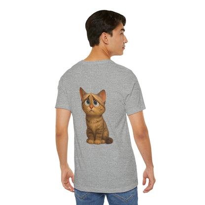 Adorable Cat Graphic Tee, Cute Pet Lover Shirt, Animal Lover Gift, Funny Cat Apparel, Birthday, Christmas, Everyday Use - TRV