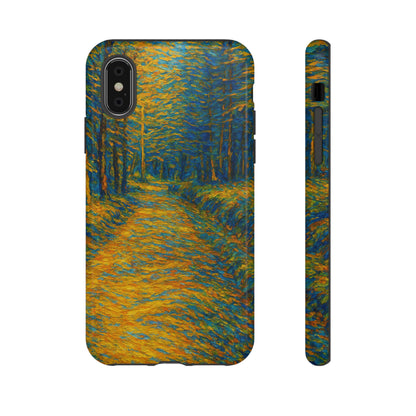 Artistic Phone Case for Nature Lovers, Tough Cases, Vibrant Design, Gift for Friends, Phone Accessories, Unique Artwork - TRV