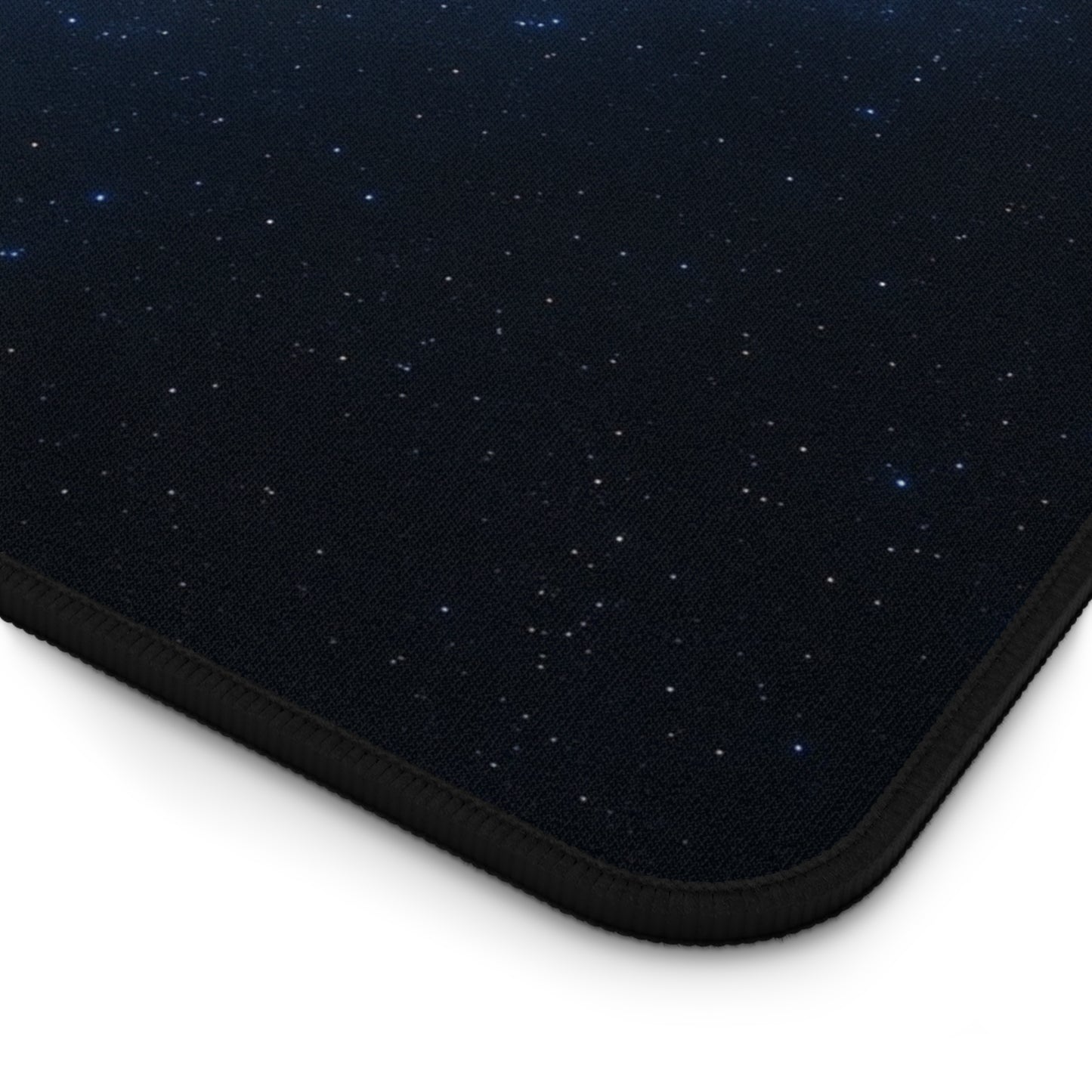 Earth in Galaxy desk mat featuring a space planet design, suitable as a mousepad for space-themed or cosmic-themed desk setups.
