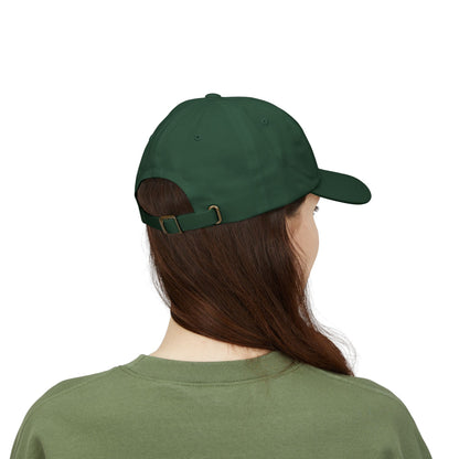 Dad Cap — "My anxiety has anxiety" Embroidered White Baseball Hat
