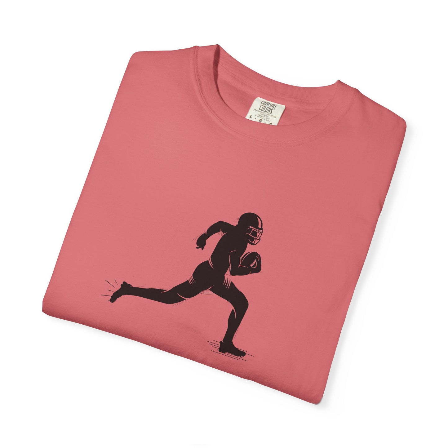 Football Player Graphic Unisex T-Shirt, Casual Sports Tee, Gift for Athletes, Workout Shirt, Everyday Wear, Unique Running Apparel