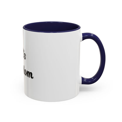 World's Best Mom Accent Coffee Mug - 11oz & 15oz - Perfect Gift for Mother's Day - TRV