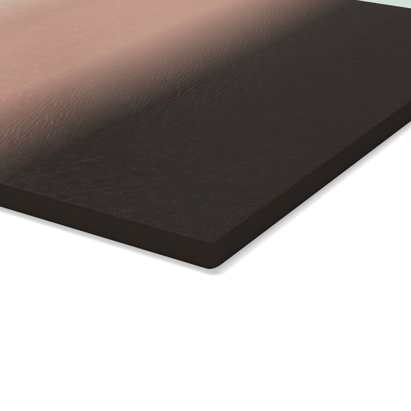 Neutral Gradient Glass Cutting Board | Modern Ombre Kitchen Decor