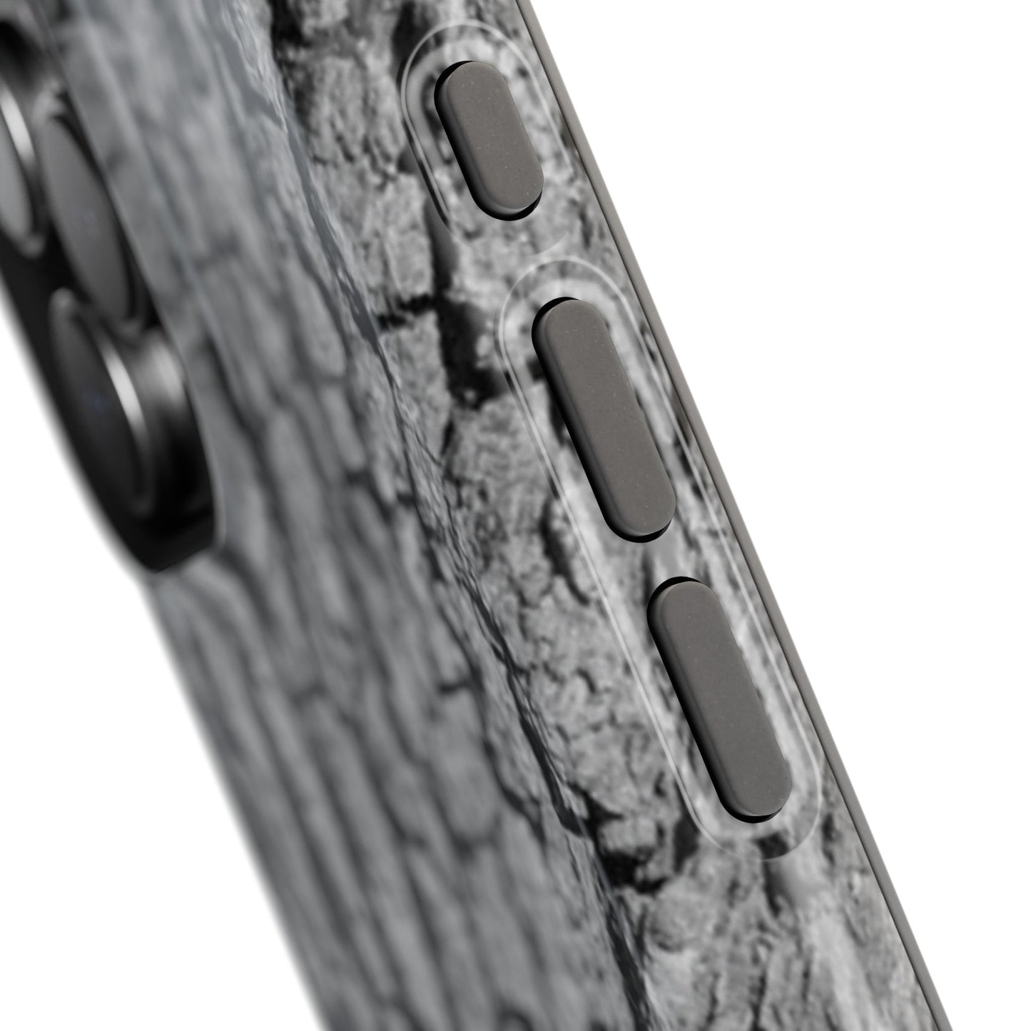 Bark Texture Magnetic Impact Phone Case