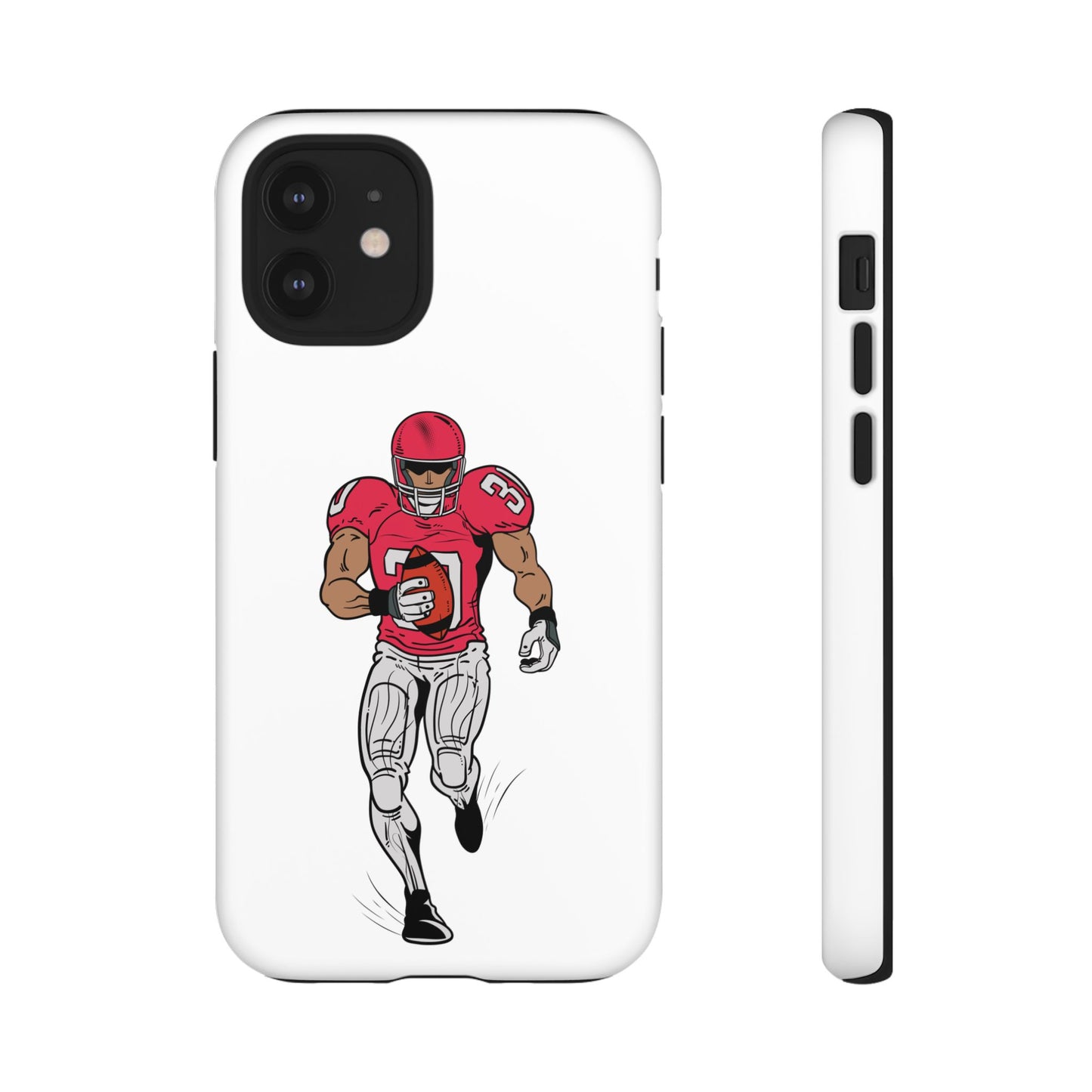 Football Player Tough Case, Sports Phone Cover, Athlete Gift, Tough Phone Case, Fall Sports, Football Lover's Accessory - TRV