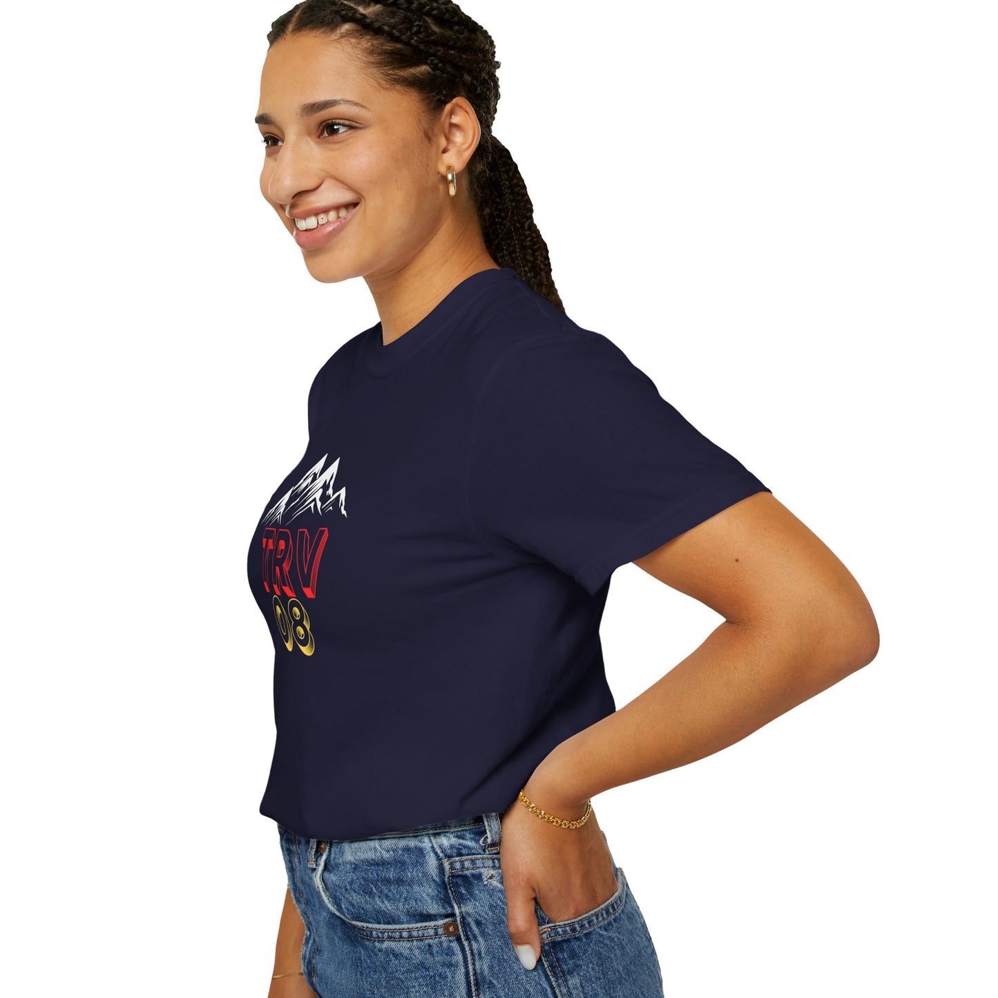 TRV08 Logo Tee | Unisex Garment-Dyed T-Shirt