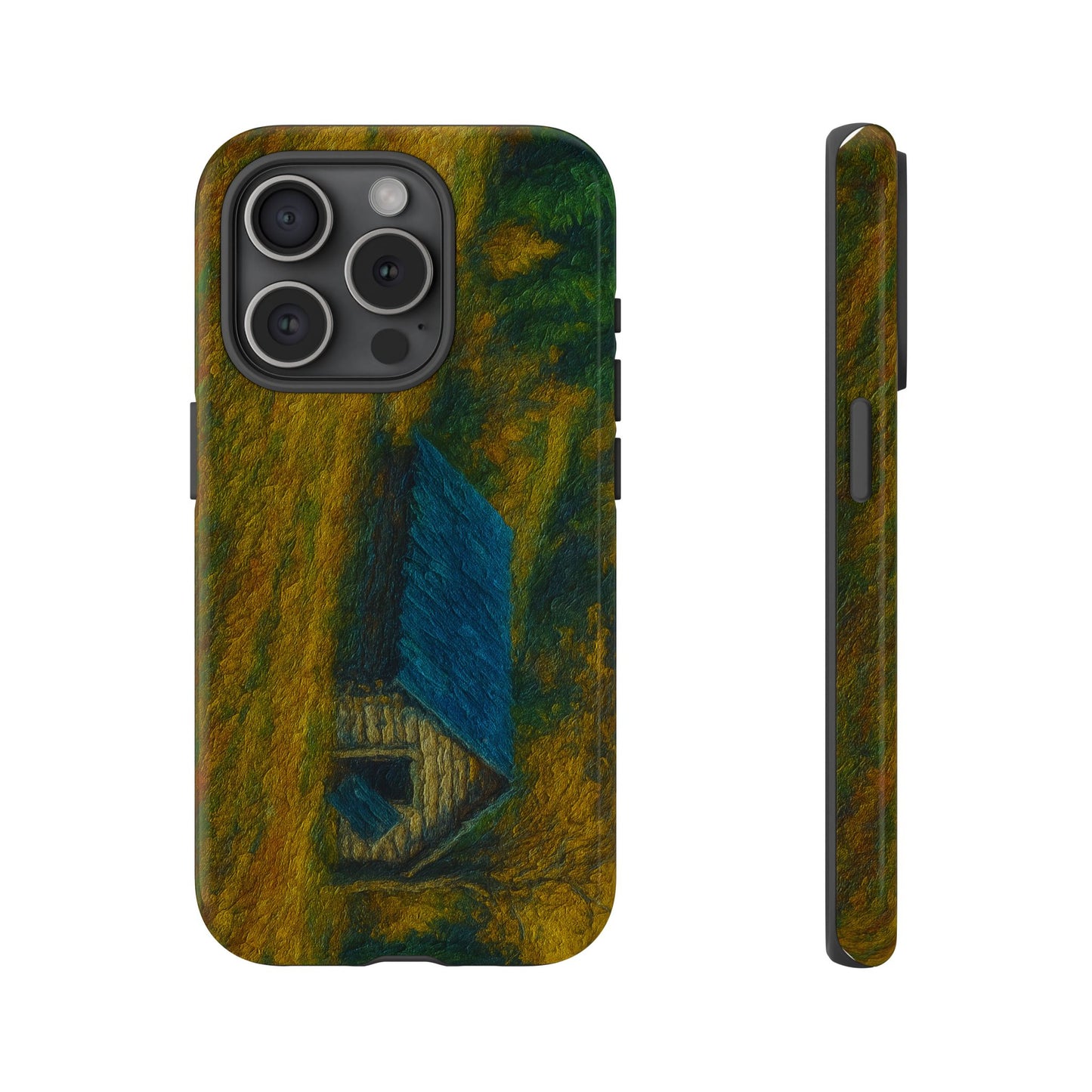 Artistic Phone Case by Tough Cases, Nature-Inspired Phone Protection, Unique Gift for Nature Lovers, Stylish Accessory, Fall Aesthetic - TRV