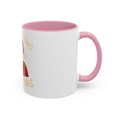 Merry Fucking Christmas Mug — Funny Santa Middle Finger Coffee Cup (11oz & 15oz)