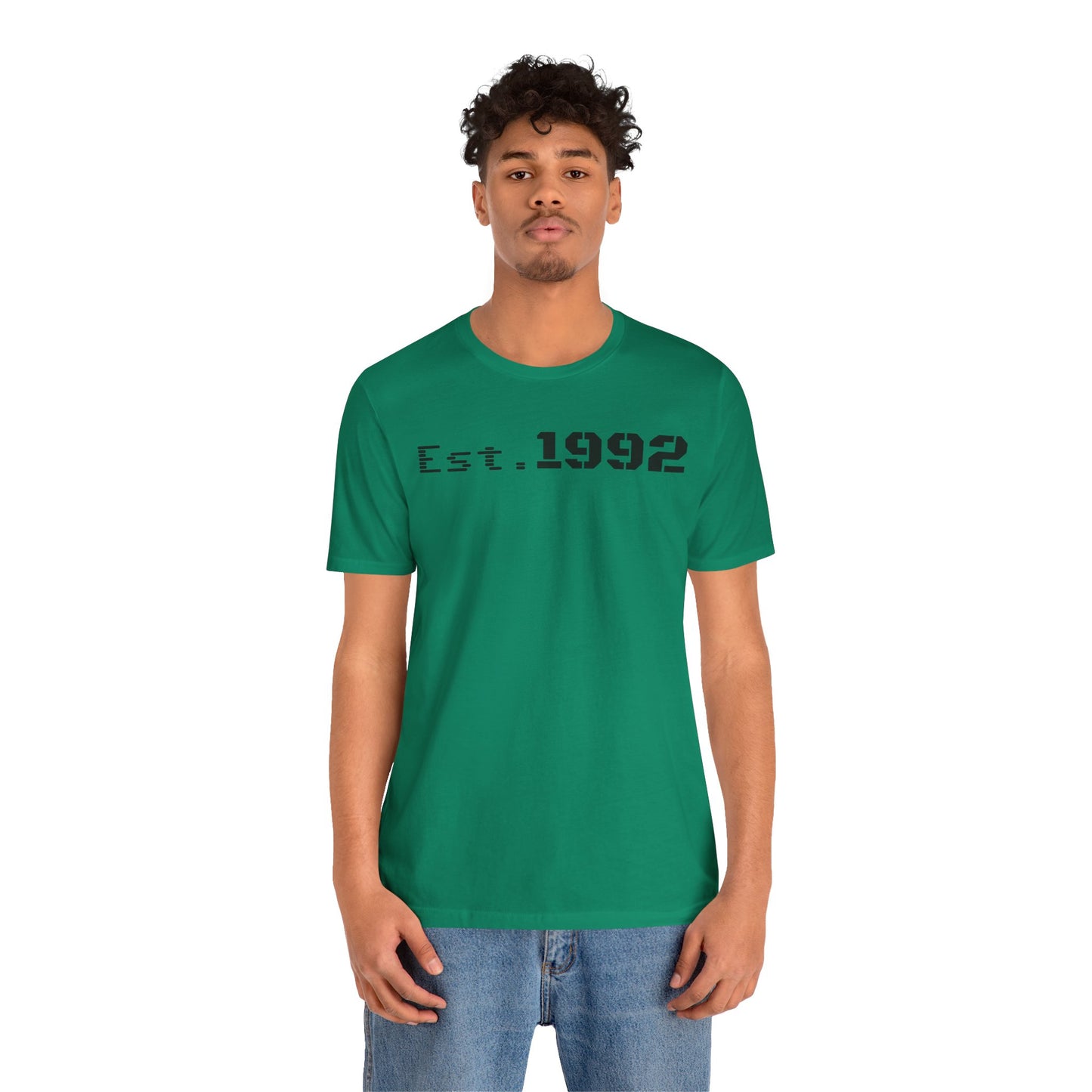 Est. 1992 Short Sleeve Tee - Retro Unisex T-Shirt, Birthday Gift, Vintage Style Shirt, Casual Wear, Trendy Outfit