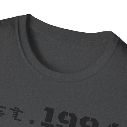 Est. 1994 Unisex Softstyle T-Shirt, Vintage Tee for Birthdays, Retro Gift, Casual Wear, Trendy Soft Shirt