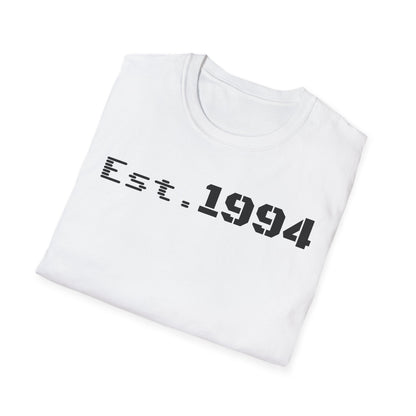 Est. 1994 Unisex Softstyle T-Shirt, Vintage Tee for Birthdays, Retro Gift, Casual Wear, Trendy Soft Shirt