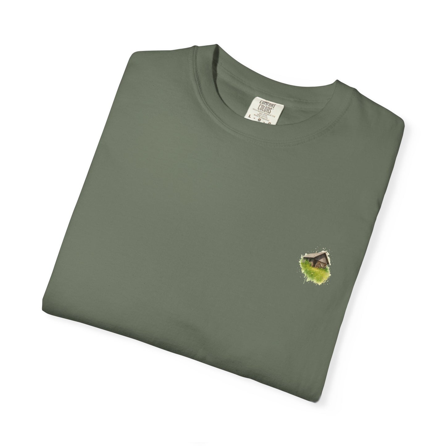 Nature-Inspired Unisex Garment-Dyed T-Shirt, Eco-Friendly Tee, Summer Casual Wear, Gift for Nature Lovers, Relaxed Fit T-Shirt - TRV