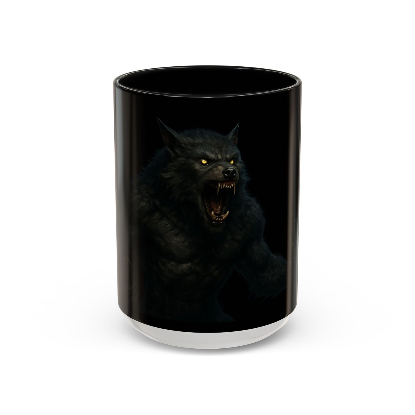 Howling Werewolf Coffee Mug - Perfect Gift for Horror Lovers, Wolf Enthusiasts, Halloween Decor, Unique Drinkware, Gothic Homeware - TRV