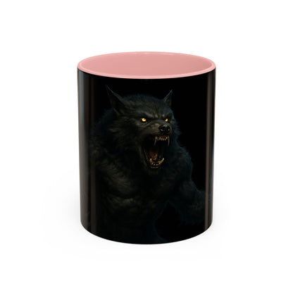 Howling Werewolf Coffee Mug - Perfect Gift for Horror Lovers, Wolf Enthusiasts, Halloween Decor, Unique Drinkware, Gothic Homeware - TRV