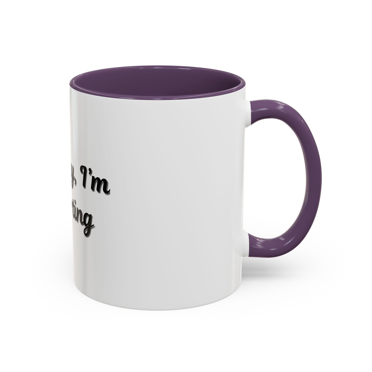 Introvert Coffee Mug - Go Away, I'm Introverting - Black Accent for Relaxing Moments - TRV
