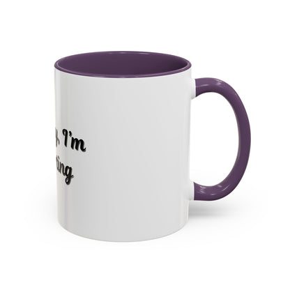 Introvert Coffee Mug - Go Away, I'm Introverting - Black Accent for Relaxing Moments - TRV