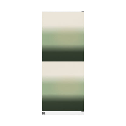 Ombre Sage Wrapping Paper Roll — Neutral Green Gradient Gift Wrap