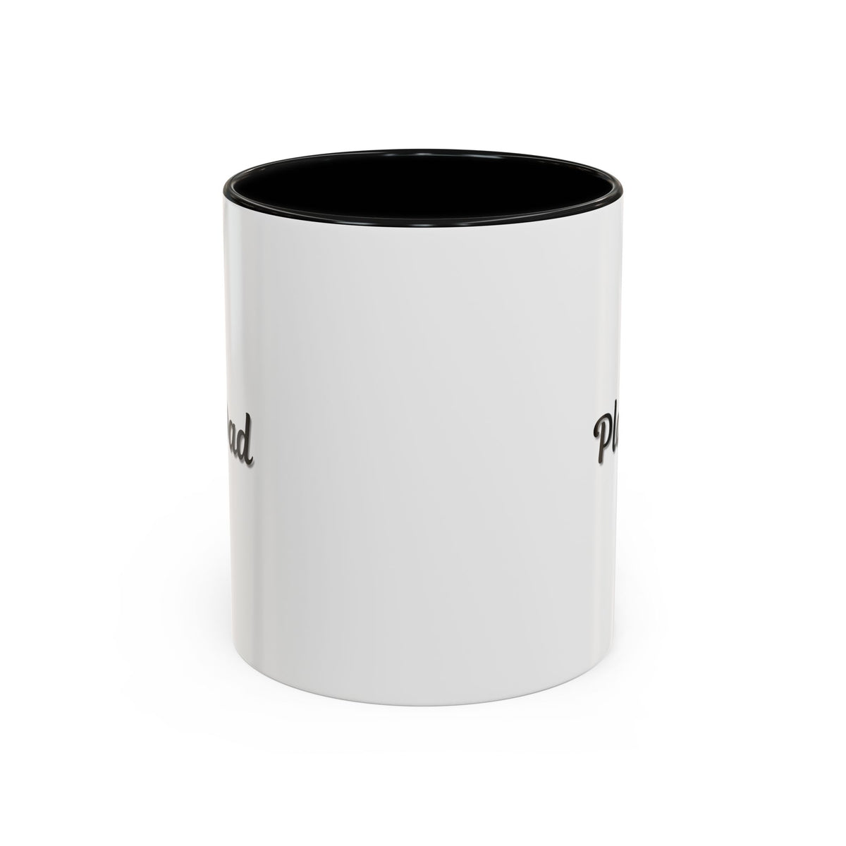 Black-handle Plant Dad coffee mug featuring plant lover design, available in 11oz and 15oz sizes, ideal for plant enthusiasts.
