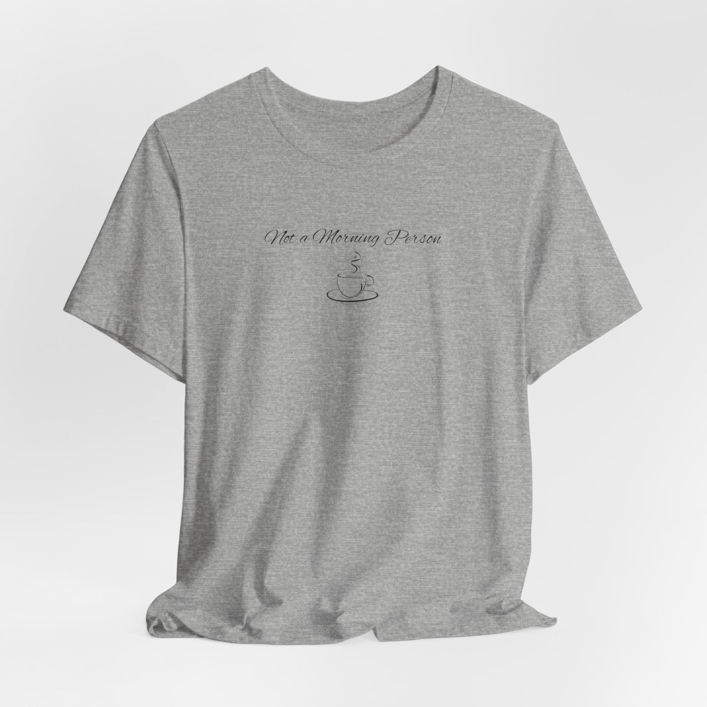 Casual Graphic Tee for Everyday Comfort, Unisex Jersey Tee with Inspirational Quote, Gift for Friends, Birthday Gift, Motivational Tee