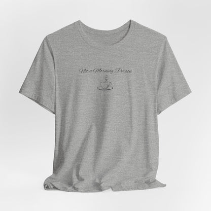Casual Graphic Tee for Everyday Comfort, Unisex Jersey Tee with Inspirational Quote, Gift for Friends, Birthday Gift, Motivational Tee