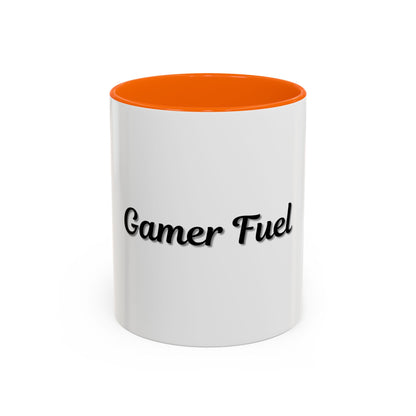 Gamer Fuel Accent Coffee Mug - Perfect for Gamers - TRV