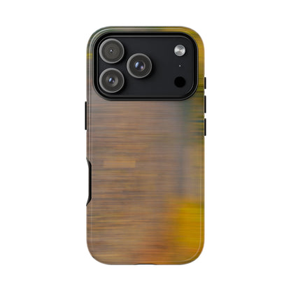 Autumn Blur Tough Phone Case — Fall Colors Protective iPhone Cover