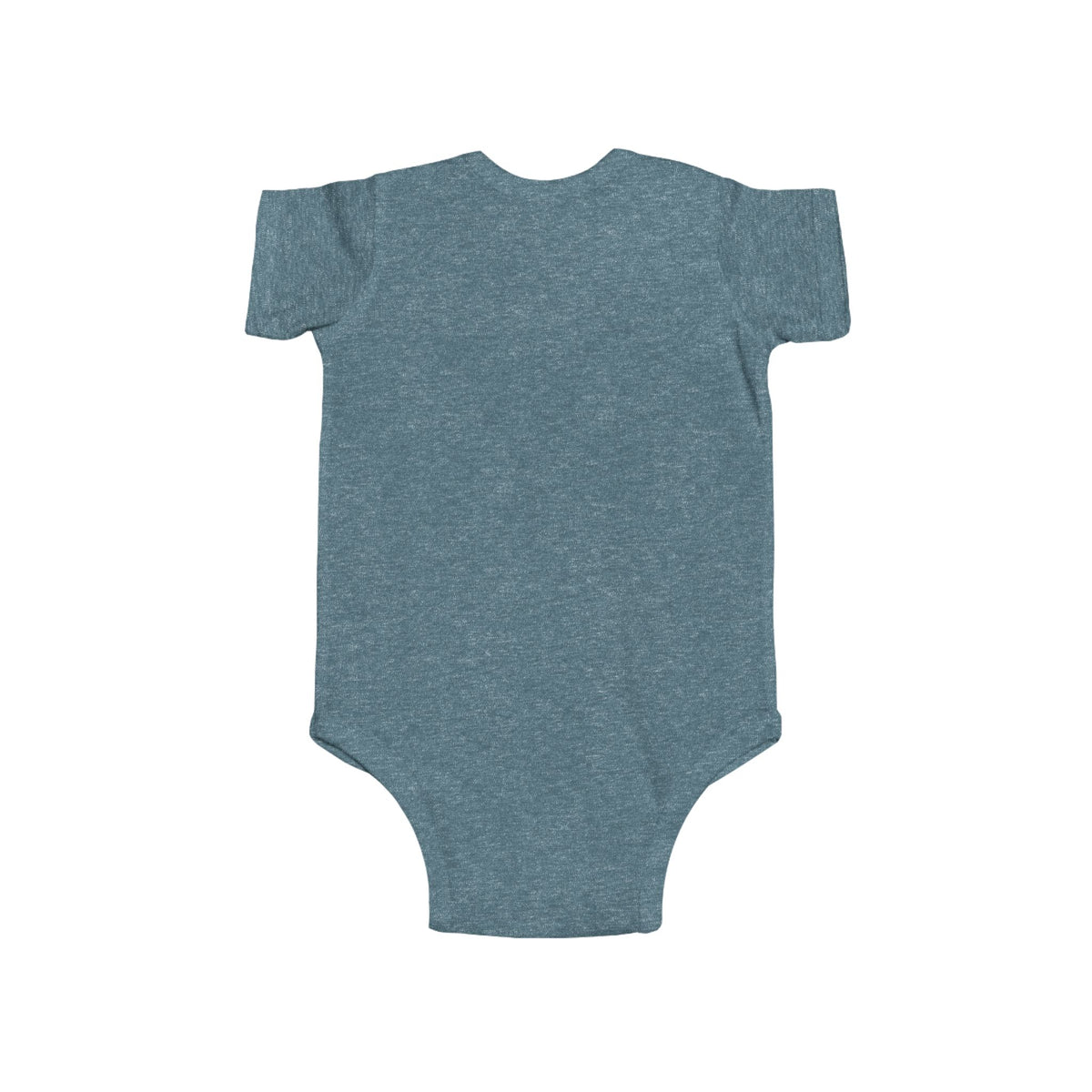 Unisex infant bodysuit by Printify featuring a cute heart gesture design, perfect for special occasions and babies' comfort.