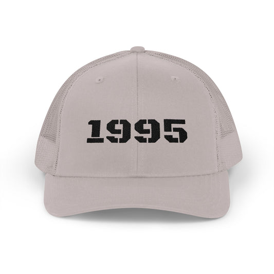1995 Snapback Trucker Cap, Retro Cap, Vintage Style Hat, Birthday Gift, Casual Wear, 90s Fashion, Unisex Headwear - TRV