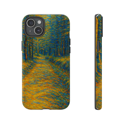 Artistic Phone Case for Nature Lovers, Tough Cases, Vibrant Design, Gift for Friends, Phone Accessories, Unique Artwork - TRV
