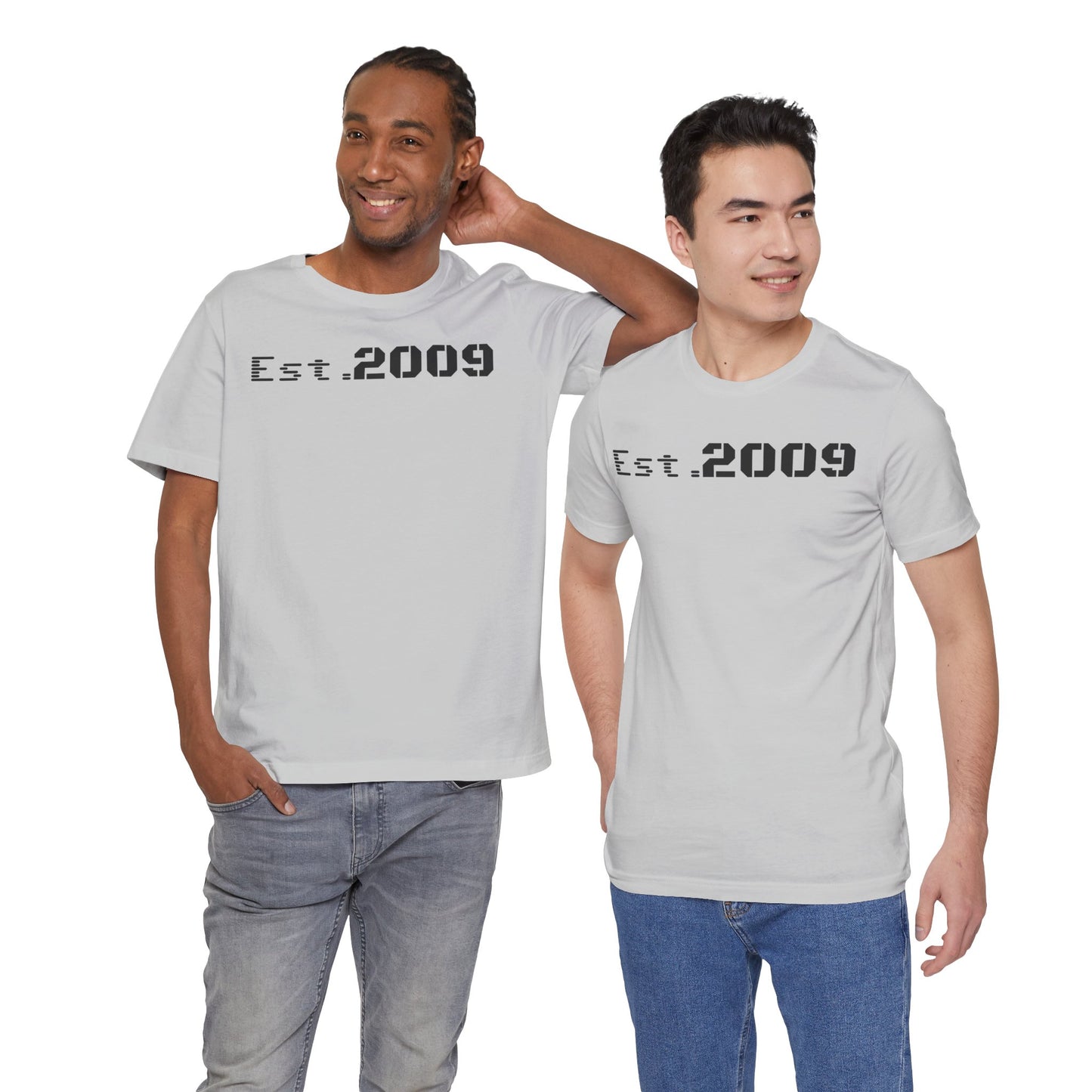 Established 2009 Unisex Tee - Casual Wear, Birthday Gift, Graduation Outfit, Anniversary Shirt, Personalized Fashion - TRV