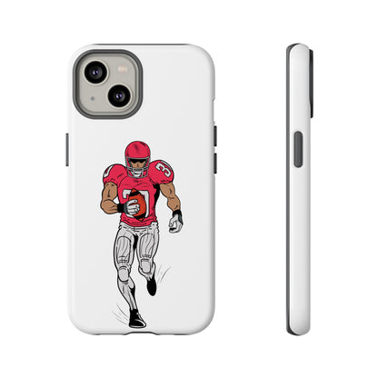 Football Player Tough Case, Sports Phone Cover, Athlete Gift, Tough Phone Case, Fall Sports, Football Lover's Accessory - TRV