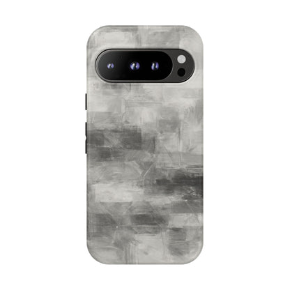 Stylish Phone Case for Tough Protection, Marble Grey Design, Customizable Gift for Her, Unisex Mobile Accessory, Birthday Present, [...] - TRV