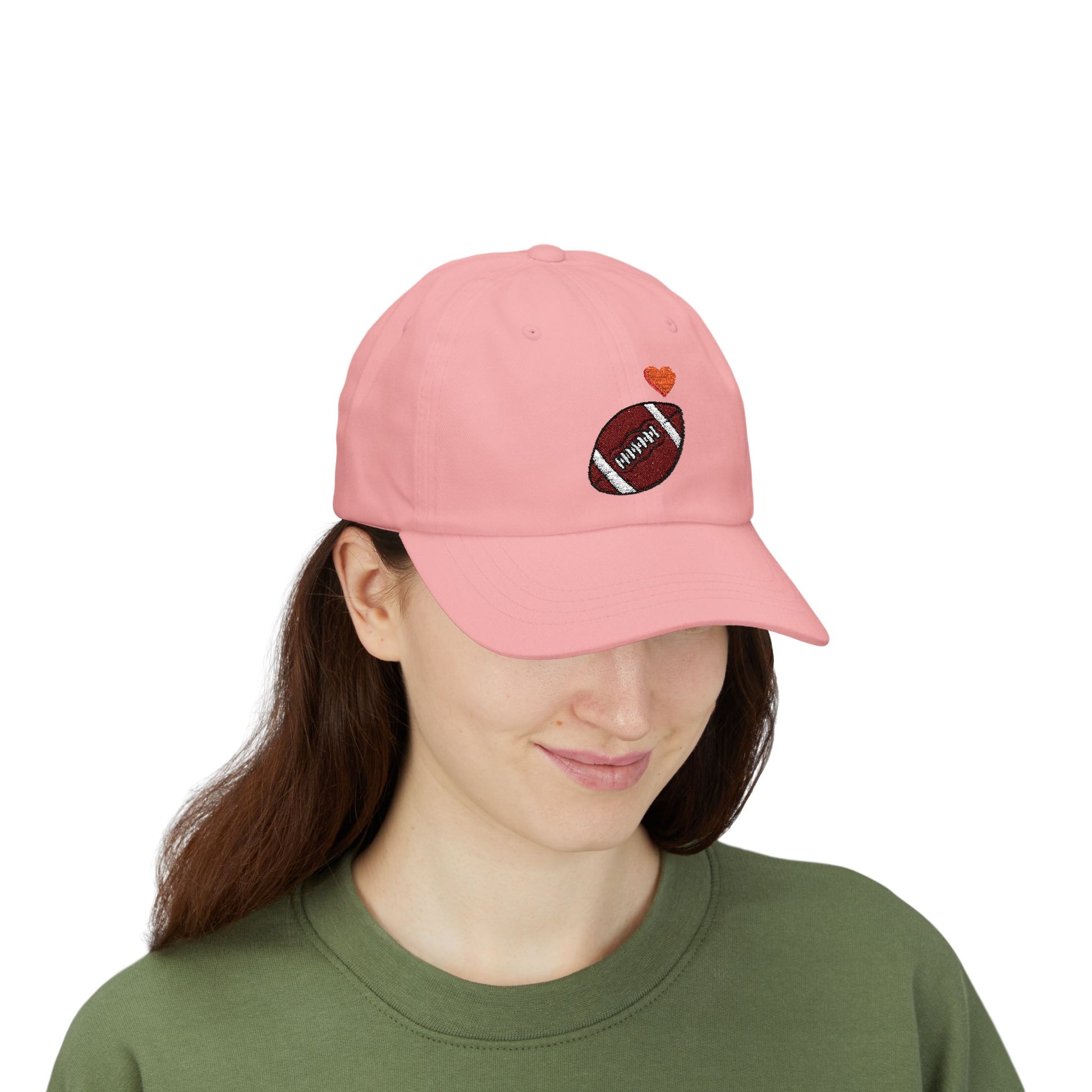Cute Football Dad Cap, Father's Day Gift, Casual Style Hat, Sports Lover Accessory, Gift for Dad, Outdoor Activities - TRV
