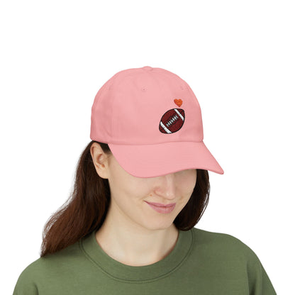 Cute Football Dad Cap, Father's Day Gift, Casual Style Hat, Sports Lover Accessory, Gift for Dad, Outdoor Activities - TRV