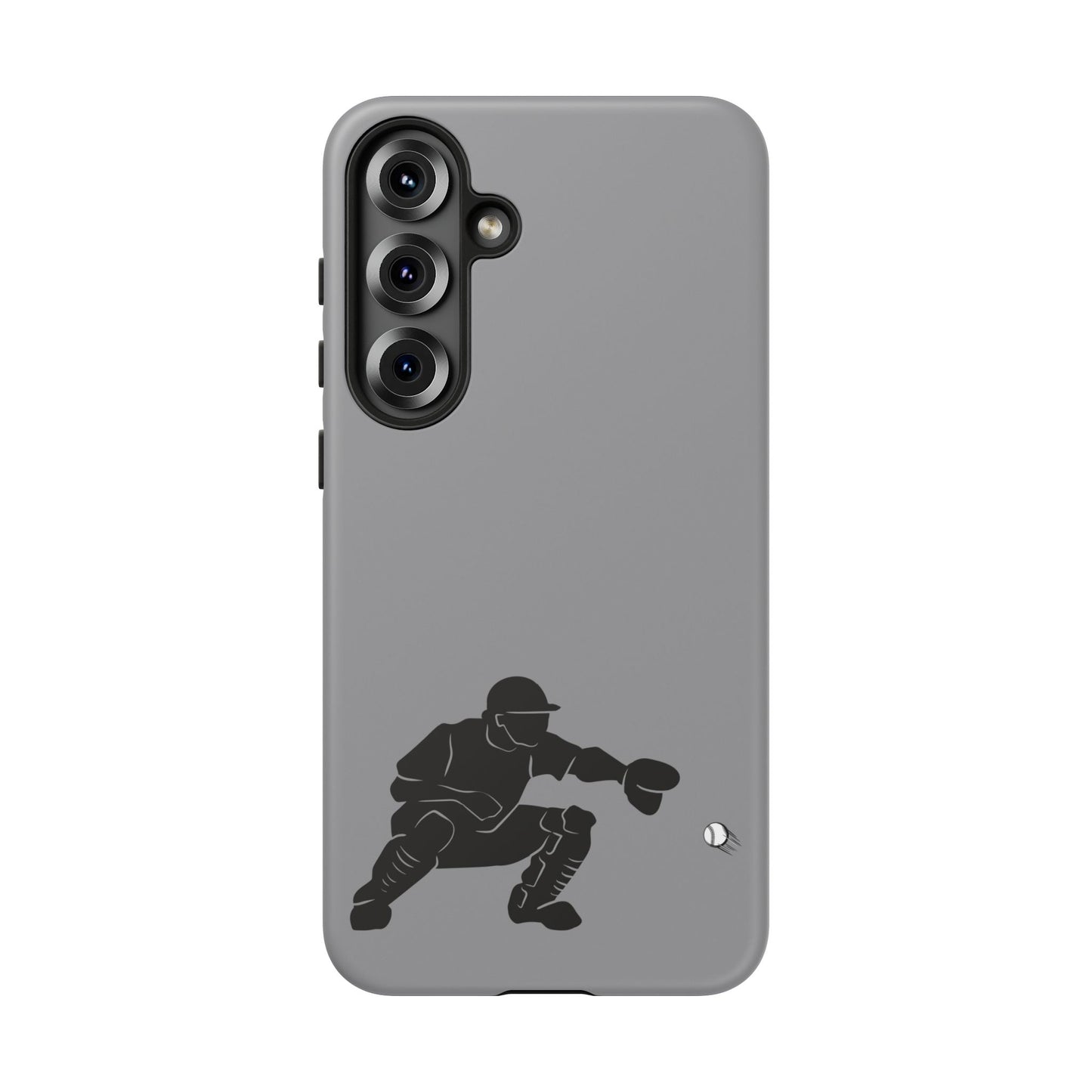 Baseball Catcher Phone Case - Tough Cases, Sports Phone Cover, Great for Athletes, Perfect Gift for Baseball Lovers, Unique Cell Phone Design - TRV