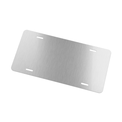 USA Flag Vanity License Plate — Patriotic Aluminum Car Plate