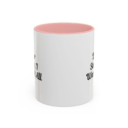 Dear Santa Accent Coffee Mug - Fun Holiday Mug for Christmas Enthusiasts