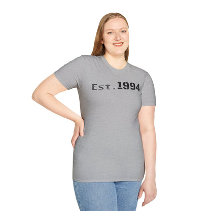 Est. 1994 Unisex Softstyle T-Shirt, Vintage Tee for Birthdays, Retro Gift, Casual Wear, Trendy Soft Shirt