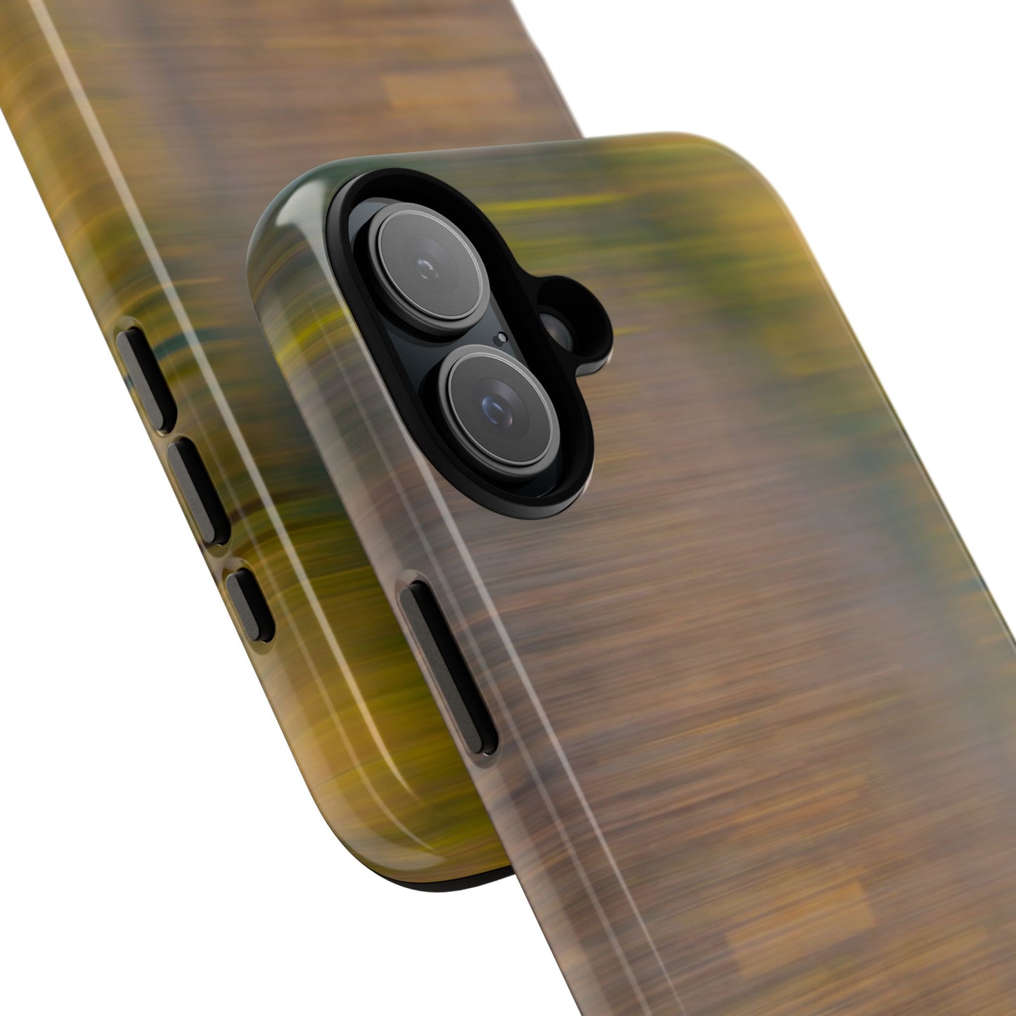Autumn Blur Tough Phone Case — Fall Colors Protective iPhone Cover