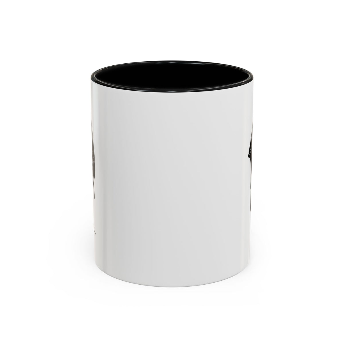 Black Dripping Lips accent coffee mug with bite graphic, available in 11oz or 15oz, by Printify.